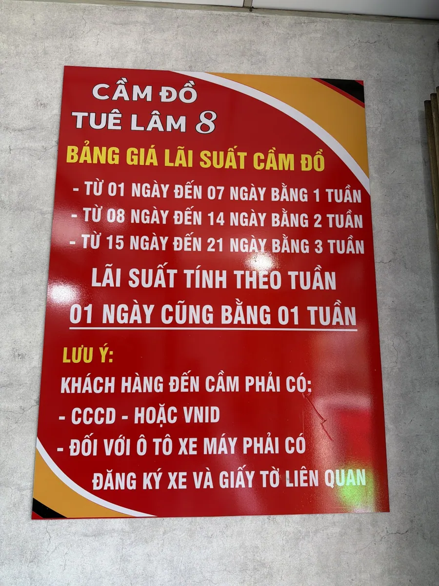 Cầm đồ Tuệ Lâm 8 – ảnh 2