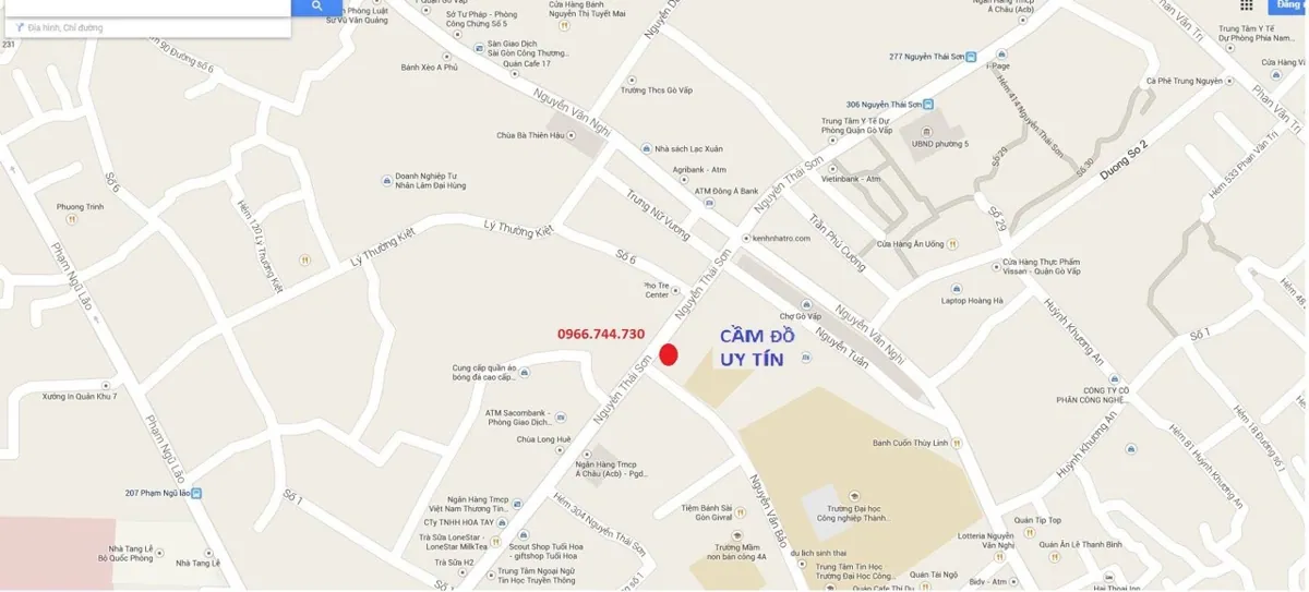 Cầm Đồ Uy Tín 340 Nguyễn Thái Sơn – ảnh 3