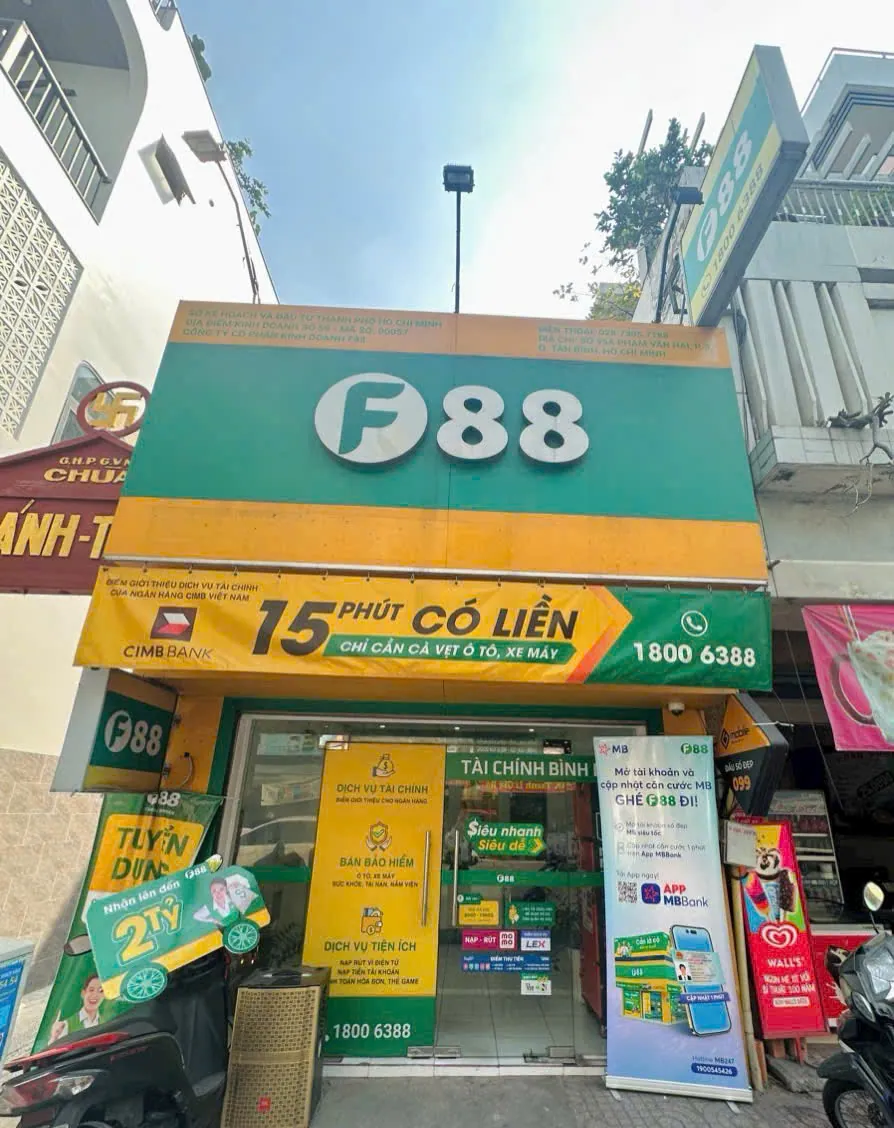 Vay nhanh bằng cà vẹt Tân Bình - F88 95A Phạm Văn Hai – ảnh 1